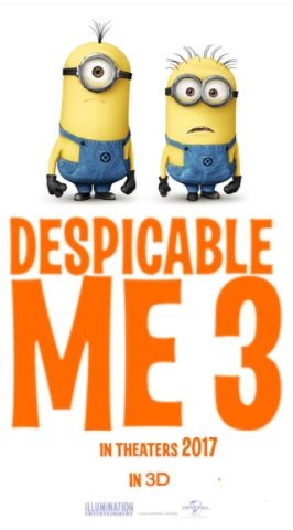 Despicable Me 3 2017 New HD-TS English x264 1.4GB 700MB 300MB Download Watch Online