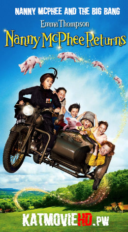 Nanny McPhee Returns: The Big Bang (2010) BRRip 480p & 720p Dual Audio [Hindi + English]